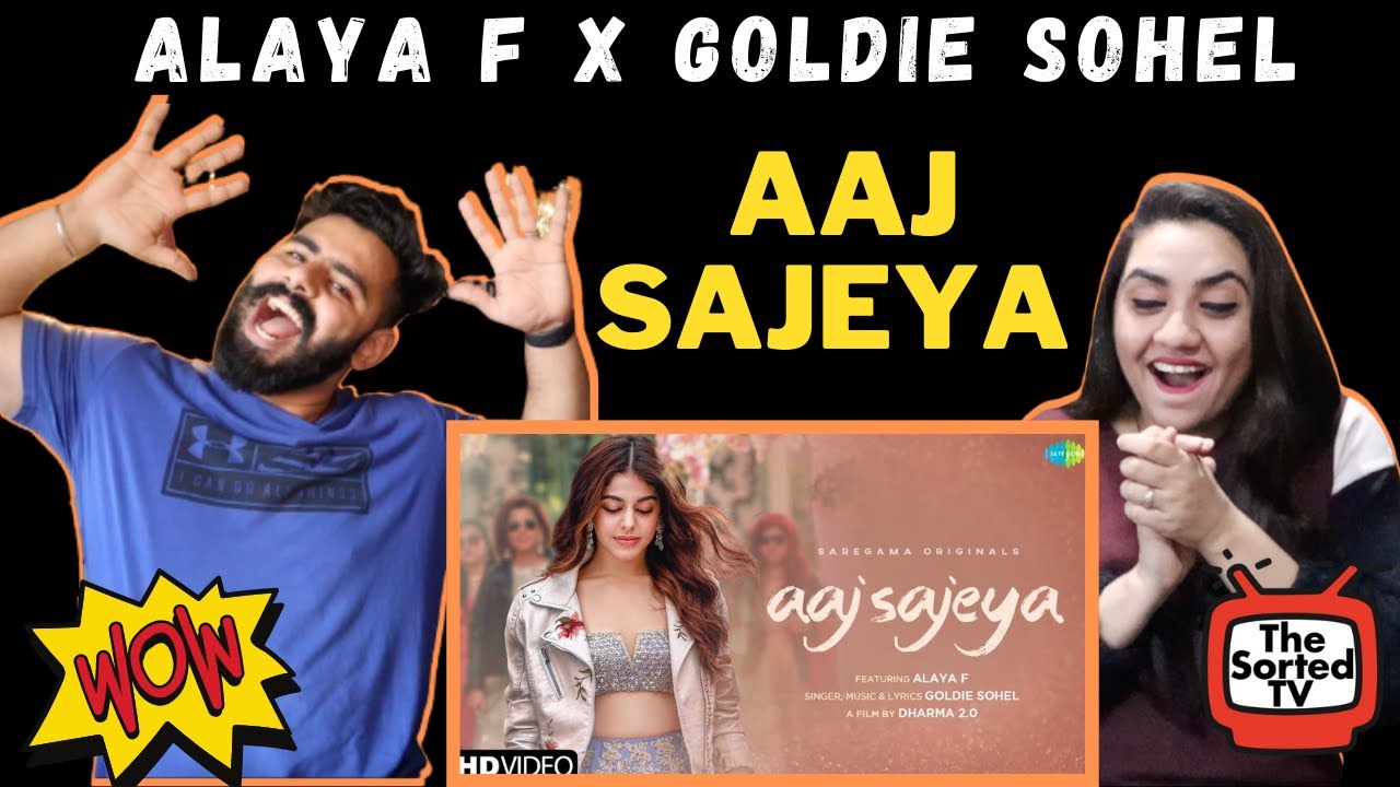Aaj Sajeya | Alaya F | Goldie Sohel | Punit M || Delhi Couple Reactions