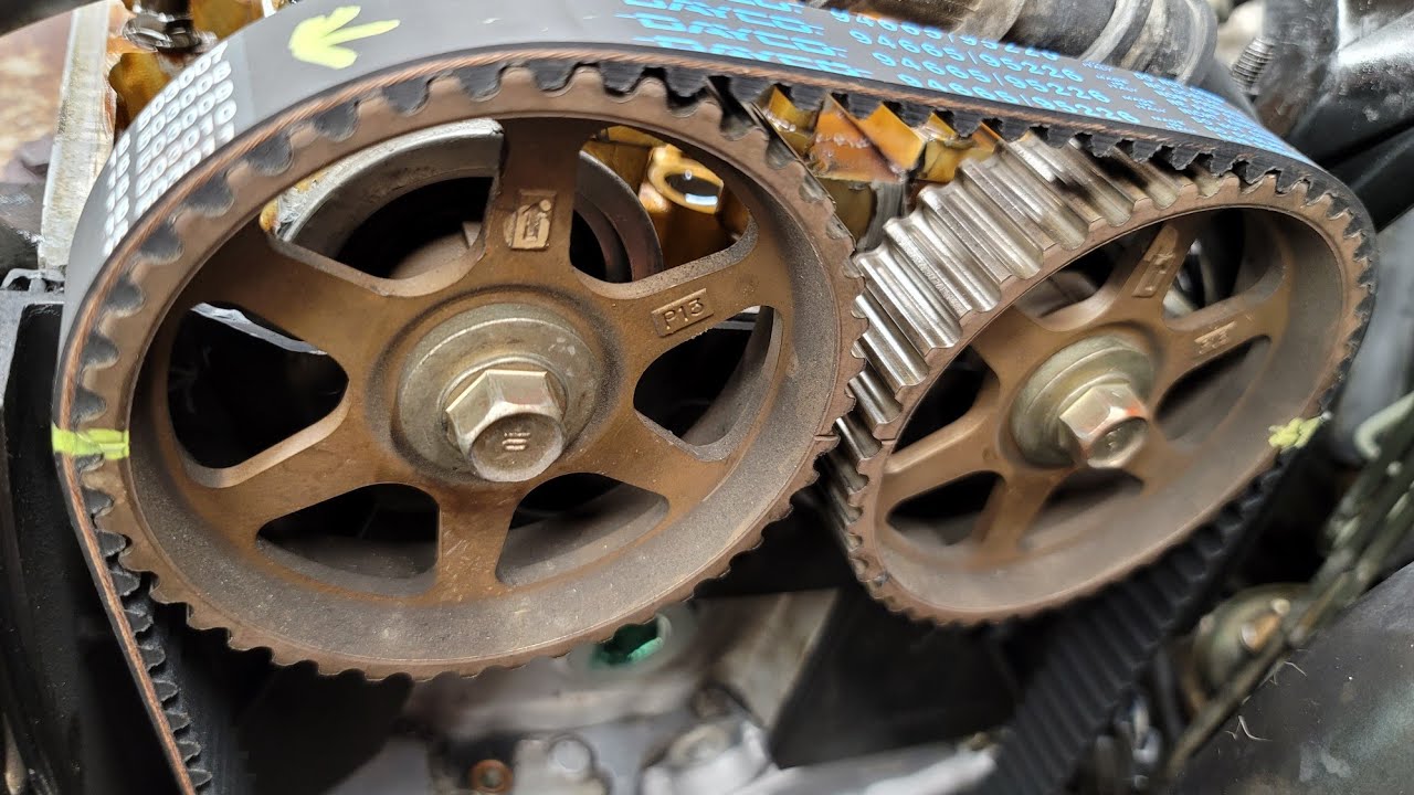 How I Get The Timing Belt Marks Set Every Time