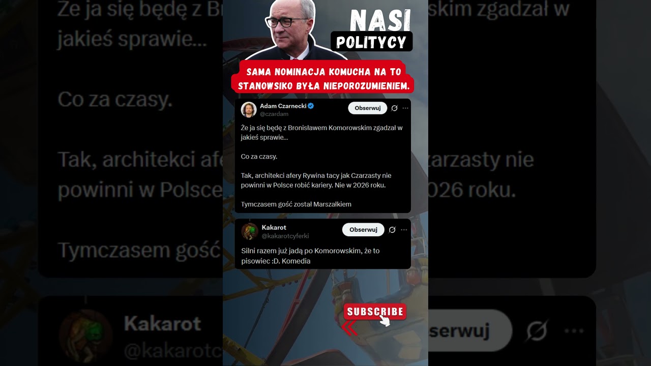 Komedia w 2026: Komorowski 