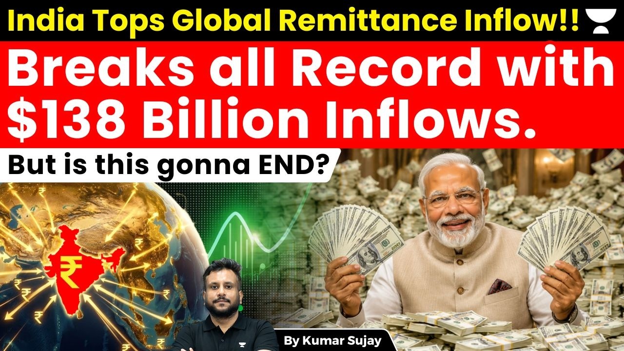 India leads in global remittance inflows as overseas workforce and student migration grow