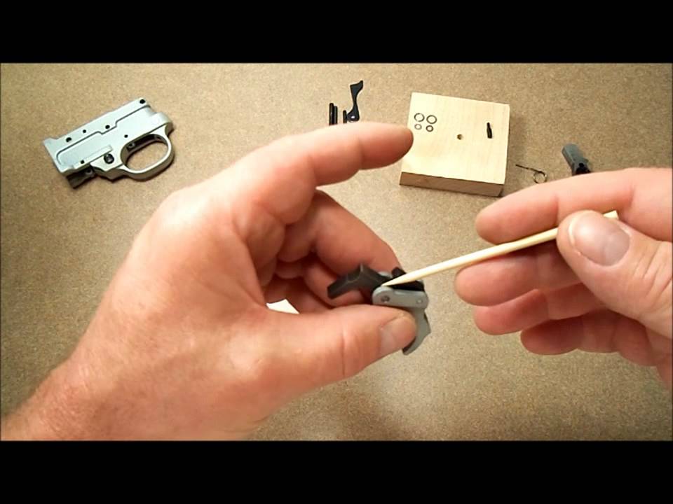 Инструкция по установке комплекта прокладок для спускового крючка Ruger 10/22