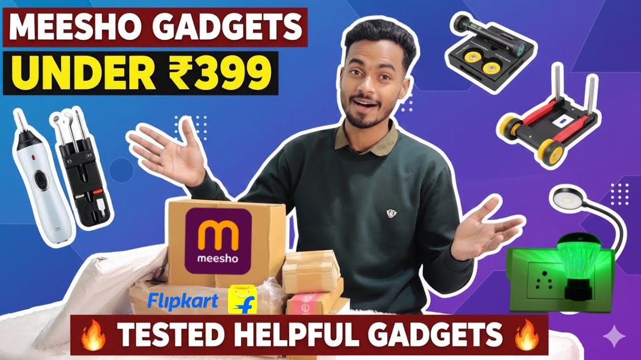 Tested Helpful Meesho Gadgets Under ₹399 📦 | Best for Daily Use!