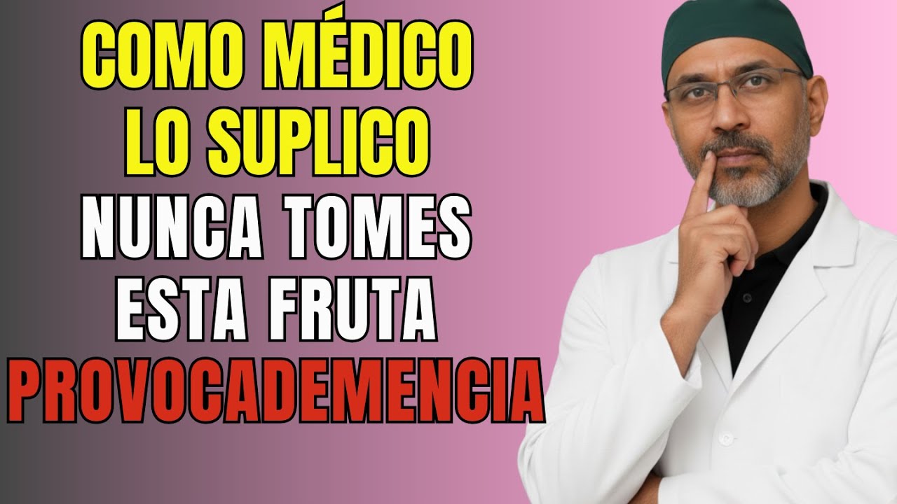 Para mayores de 60: 5 frutas que dañan el cerebro y 5 que lo protegen de la demencia