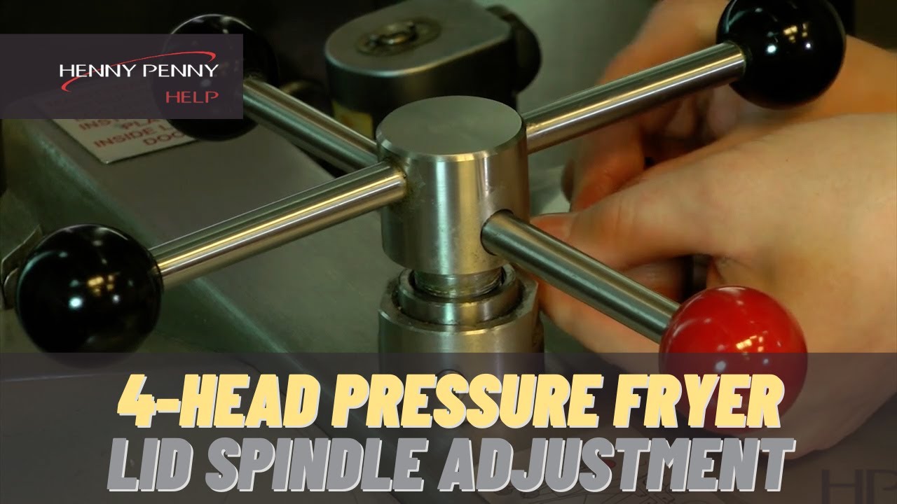 How to Perform a Limit Stop Adjustment - Henny Penny 4 Head Pressure Fryers