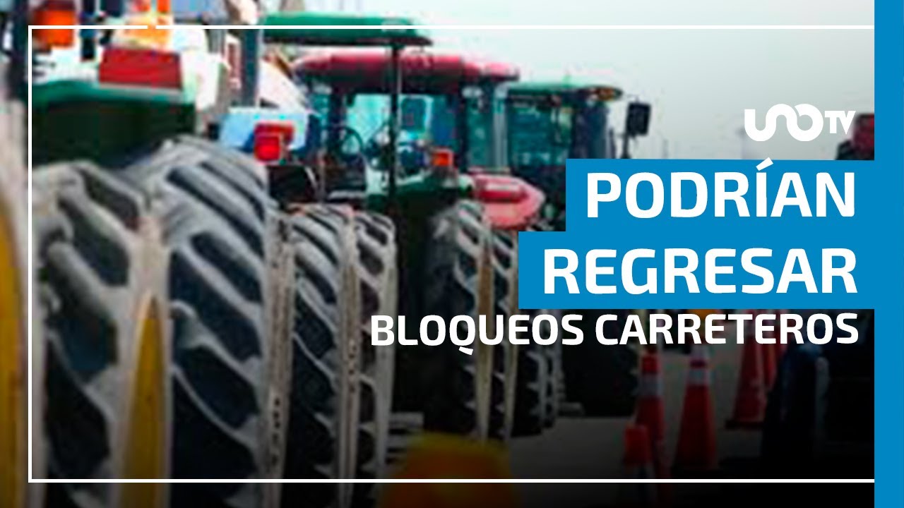 Transportistas y agricultores contemplan nuevos bloqueos carreteros