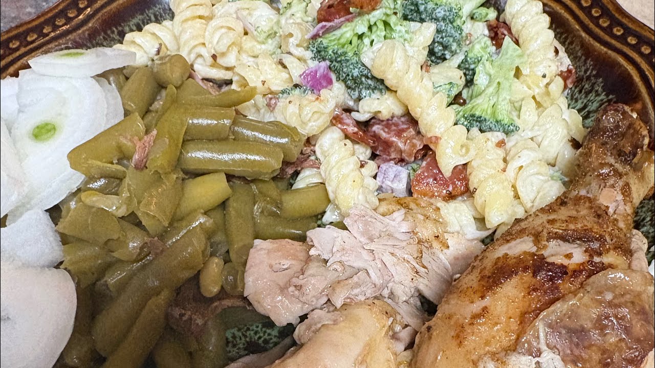 Rotisserie Chicken and Creamy Broccoli Bacon Pasta Salad