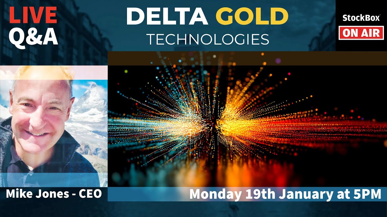 LIVE Q&A with Delta Gold Technologies | A Nano-Scale Gold Quantum Computing Venture
