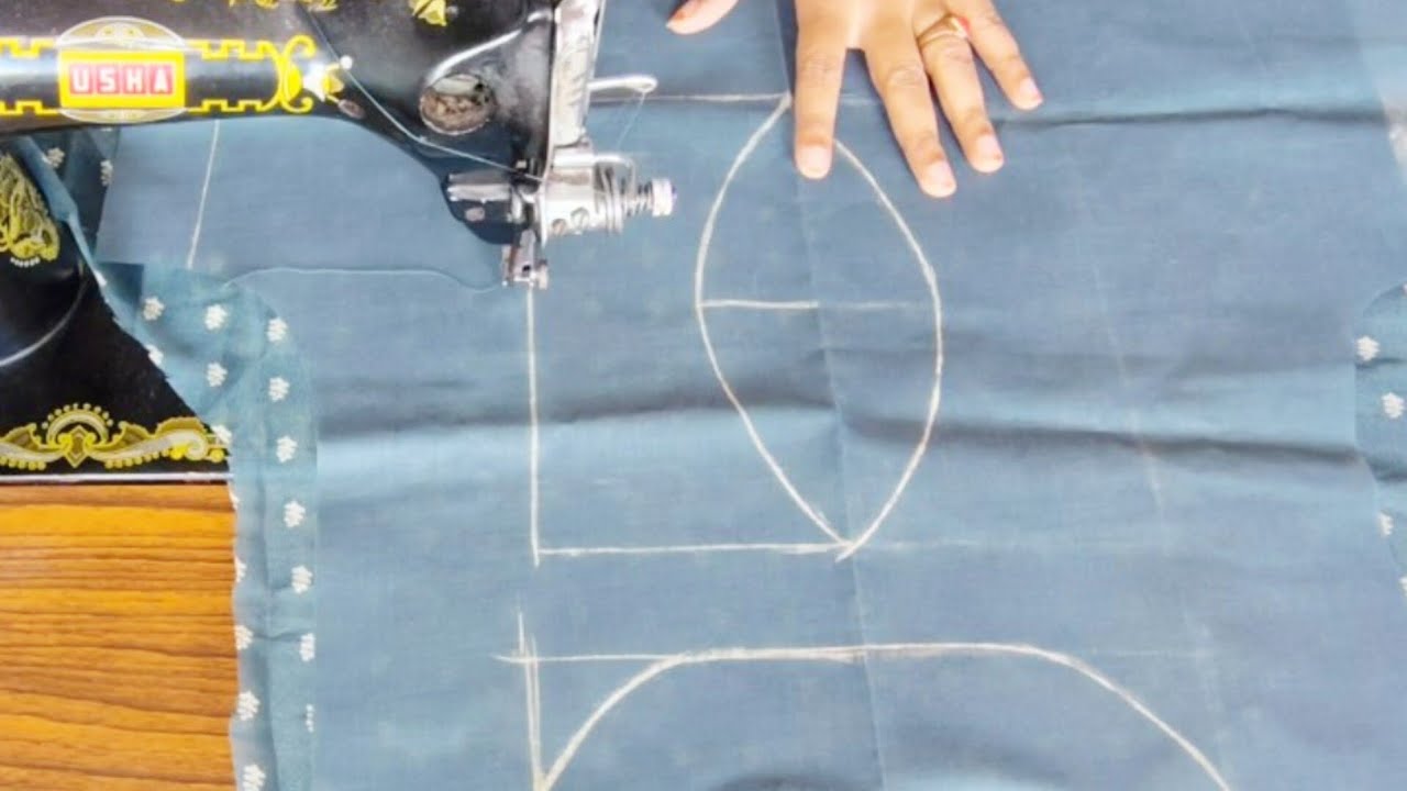 Boat Neck Blouse Design Cutting and Stitching | Back Neck Design 