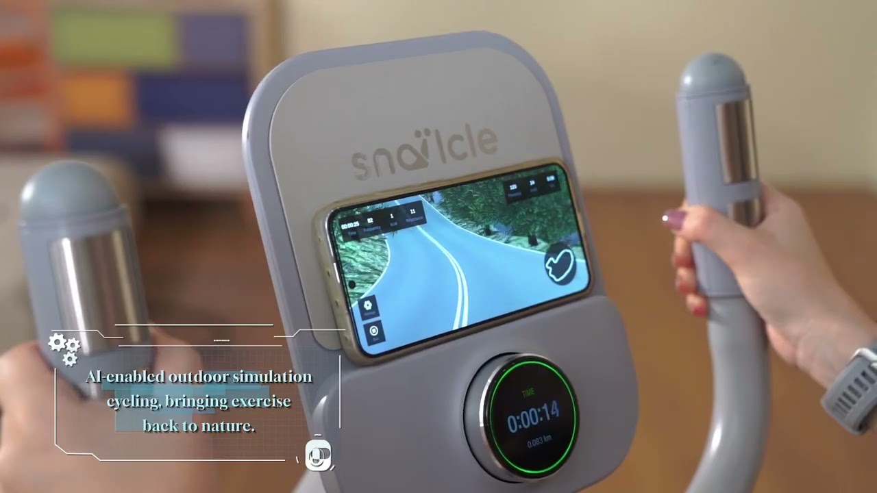 SNAILCLE R1 RECUMBENT BIKE!