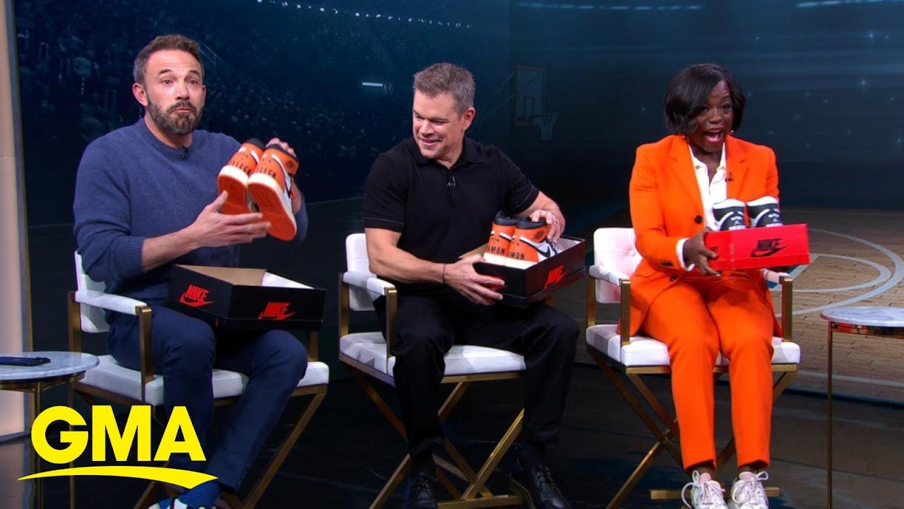 Matt Damon, Ben Affleck and Viola Davis talk new film, ‘Air’ l GMA