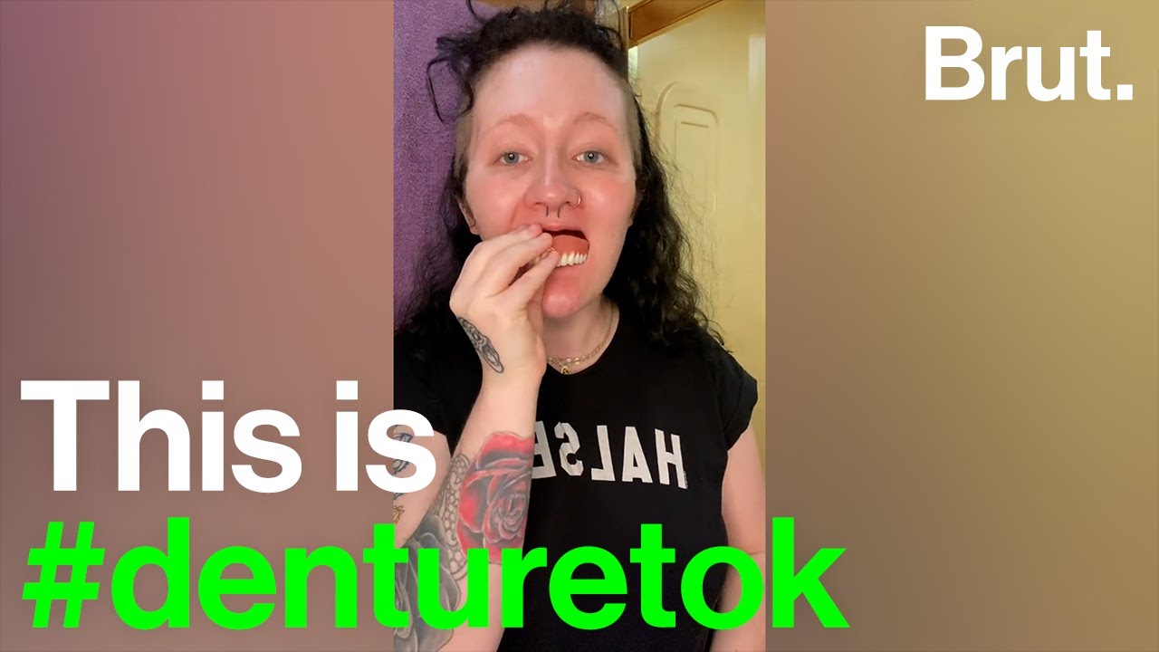 This is #DentureTok