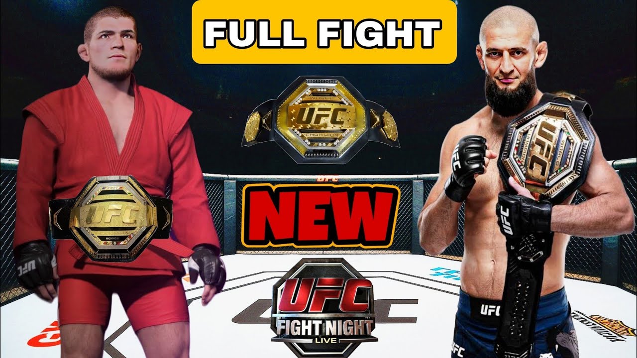 Khamzat chimaev vs. Khabib nurmagomedov - open weight fight