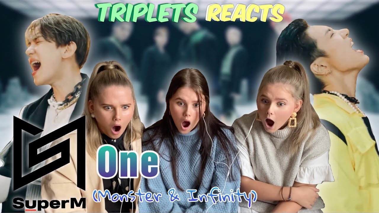 SuperM (슈퍼엠) - ‘One (Monster & Infinity)’ MV REACTION!!! - Triplets REACTS