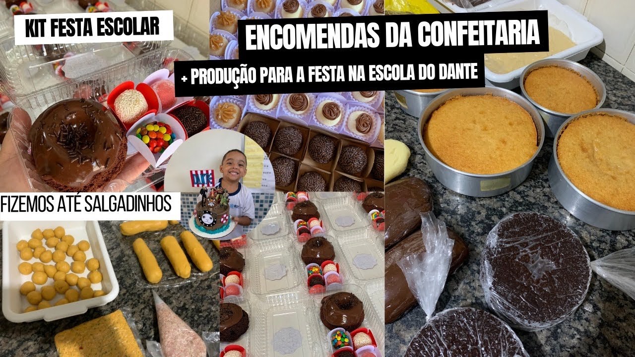 PRODUÇÃO DE ENCOMENDAS 🥰 + KIT FESTA ESCOLAR 🎂 | COMPRAS PARA FESTA NO MERCADÃO DE MADUREIRA