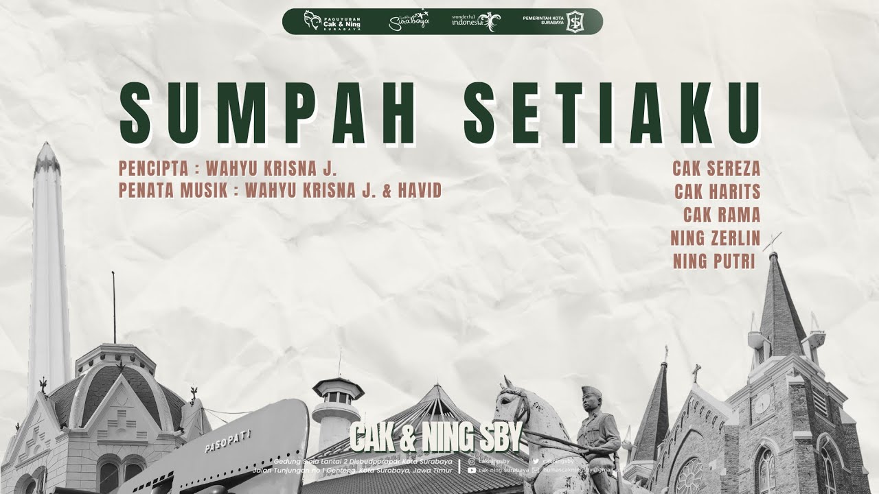 Sumpah Setiaku - Cak Ning Surabaya
