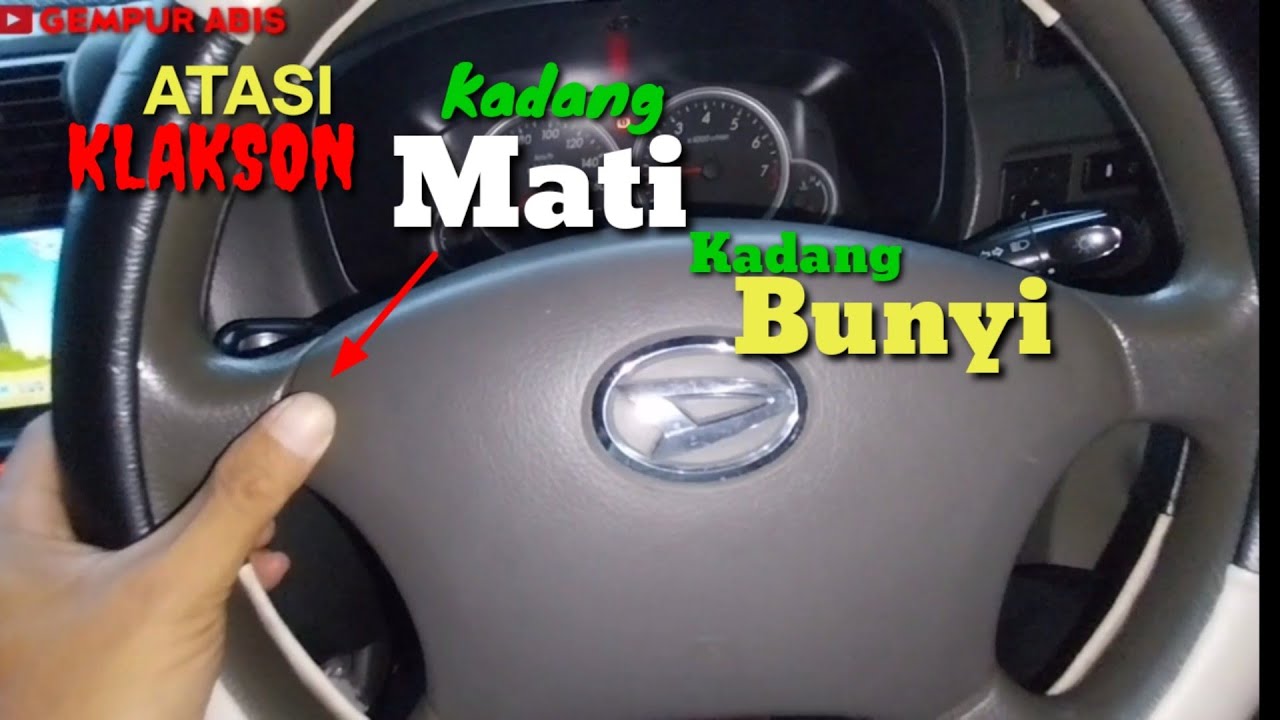ATASI KLAKSON KADANG MATI KADANG  BUNYI || SOLUSI JITU @gempurabis9242