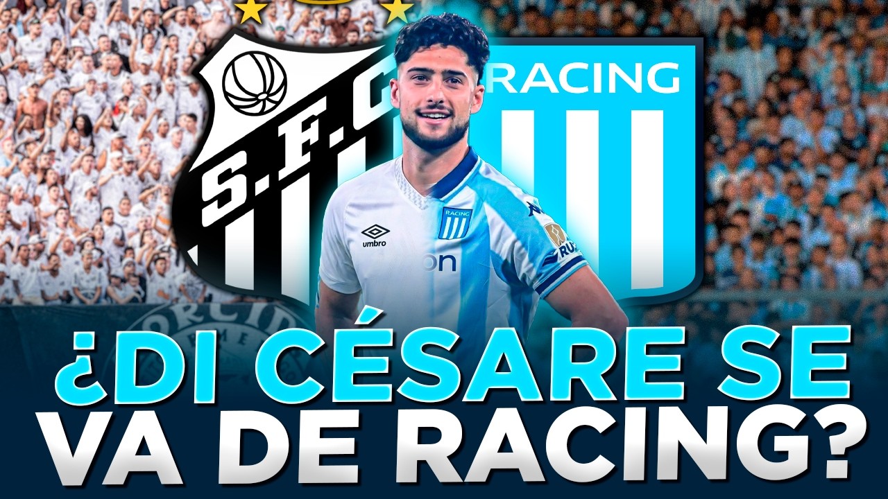 DESPERTATE RACING / ¿DI CÉSARE SE VA DE RACING? / OFERTA DE SANTOS / ¿EL ÚLTIMO QUE SE VA?