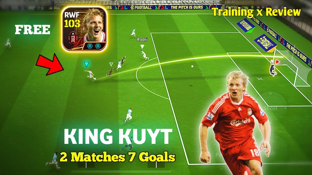 Dirk Kuyt is a King 👑💀🔥 New Free Dirk Kuyt Willpower 103 Rated Epic Review in eFootball 26 Mobile 🔥🔥