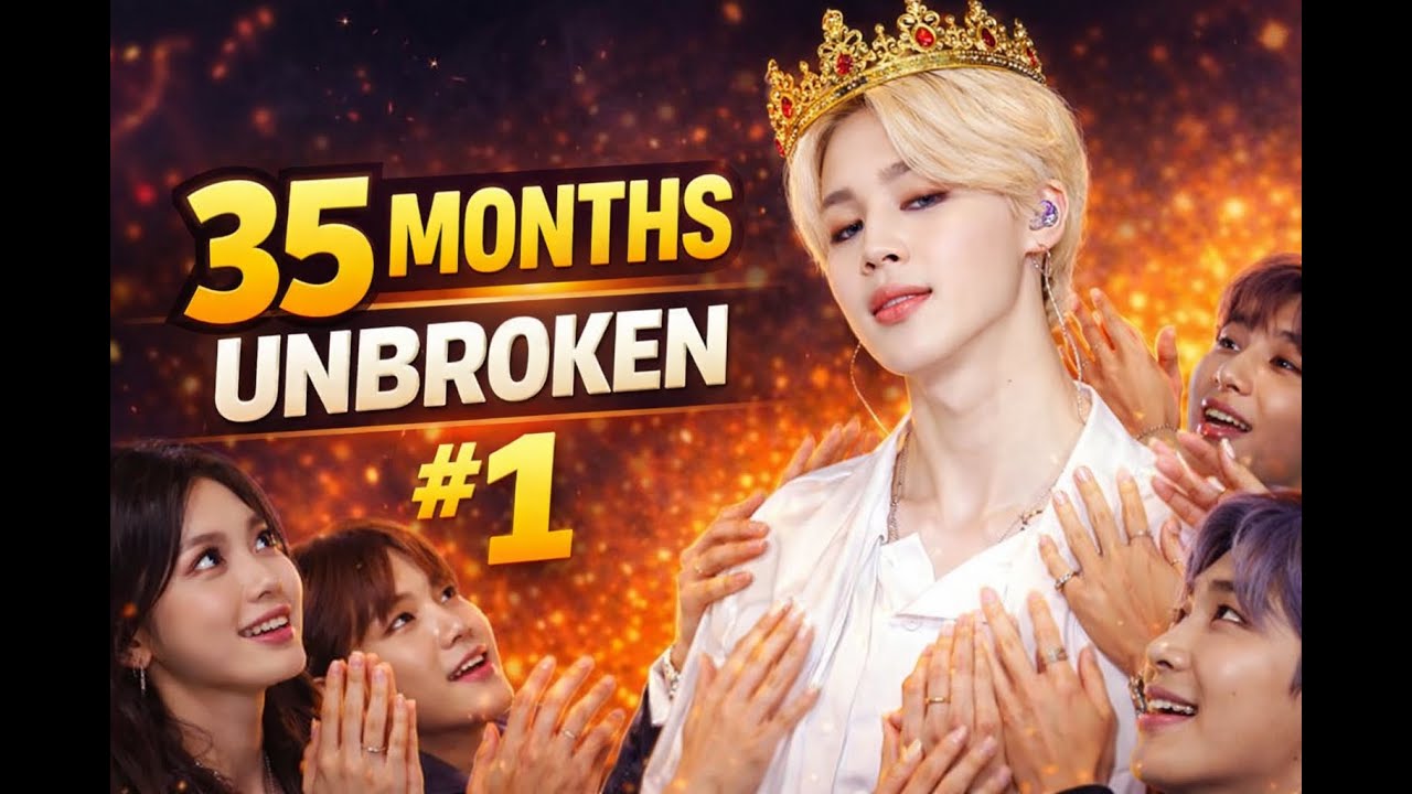 35 МЕСЯЦЕВ ПОДРЯД! 😱🔥Чимин из BTS побил невозможный рекорд — почему другие айдолы не могут с ним с