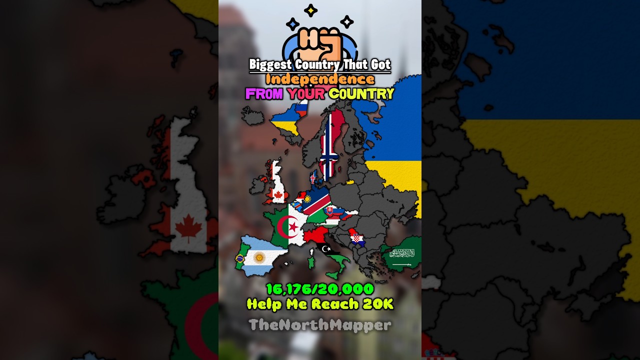 Biggest Country That Got Independence From Your Country 