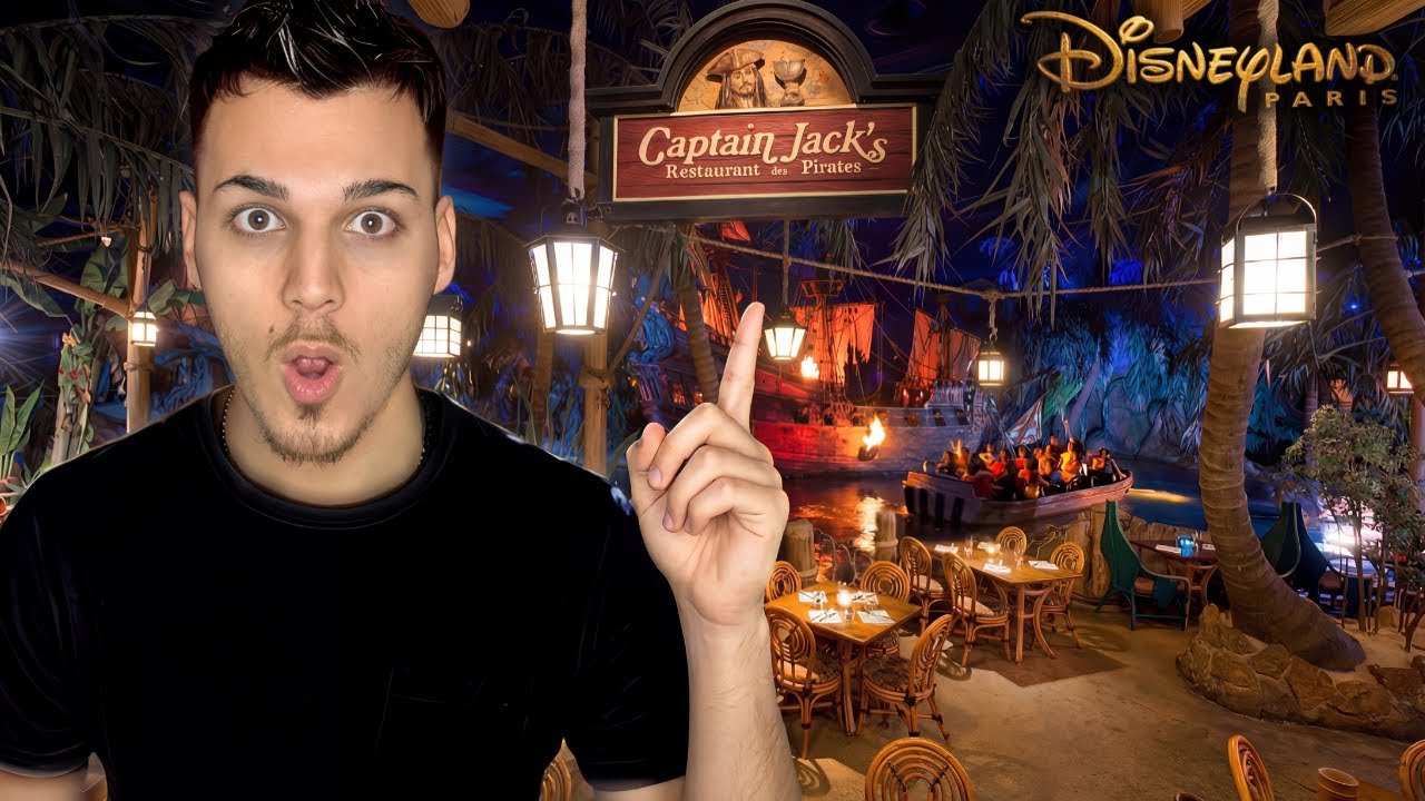 Il ristorante dei PIRATI DEI CARAIBI a DISNEYLAND PARIS 🏴‍☠️ Vale la pena?