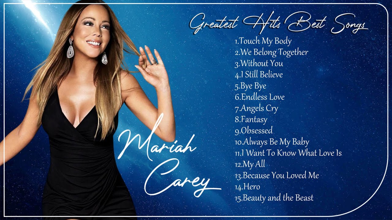 MARIAH CAREY ~ Legendary Playlist Top 10 Hits Playlist of All Time ~ Greatest Divas Hits Collection