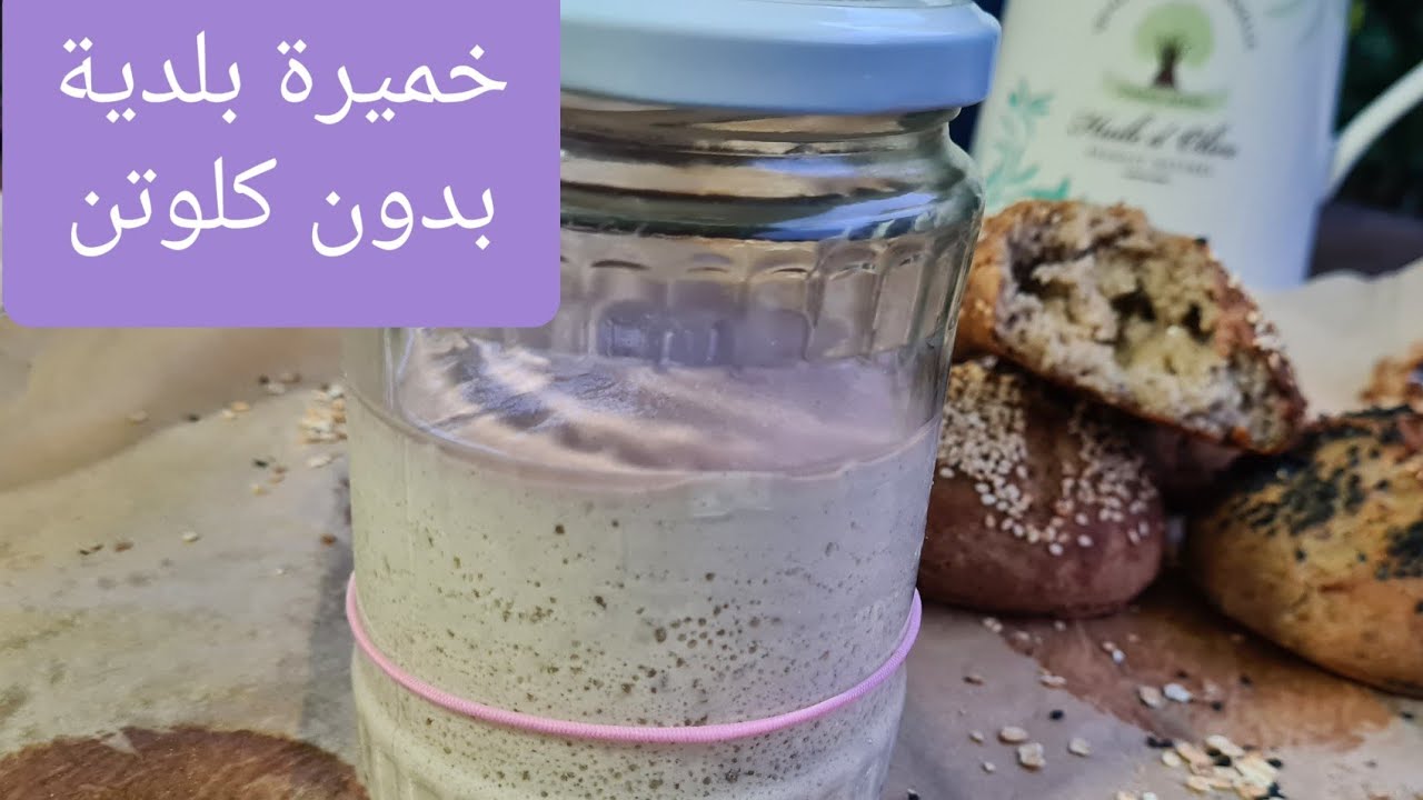 الخميرة البلدية السائلة بدون كلوتن Le Levain Naturel Sans Gluten