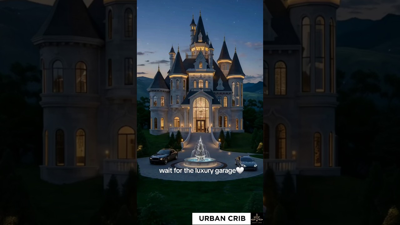 Luxurious Fantasy Castle Retreat💜🏘 #luxuryhomes #realestate #house2025 #fantasycastle #castlelife