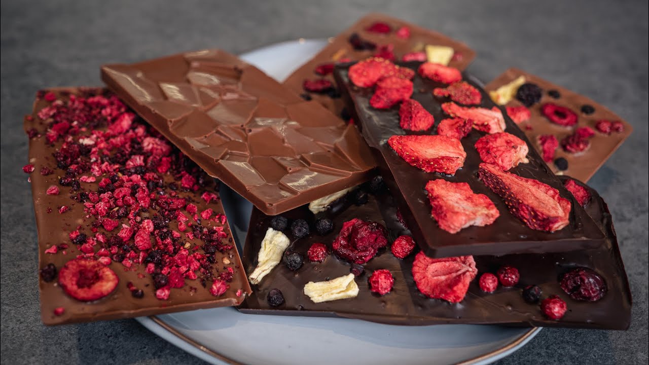 domowa CZEKOLADA z DODATKAMI 🍫 - zrób sobie czekoladę!