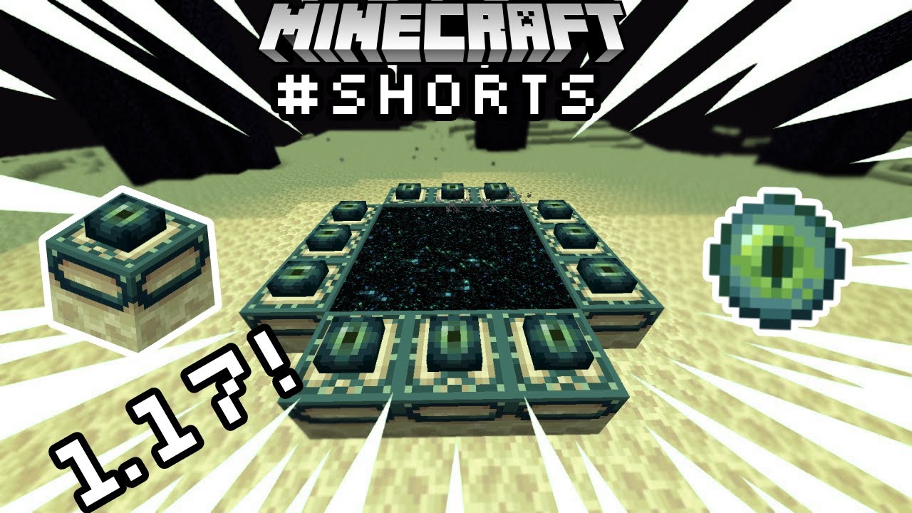 How to Properly Make an End Portal in Minecraft 1.21 #shorts