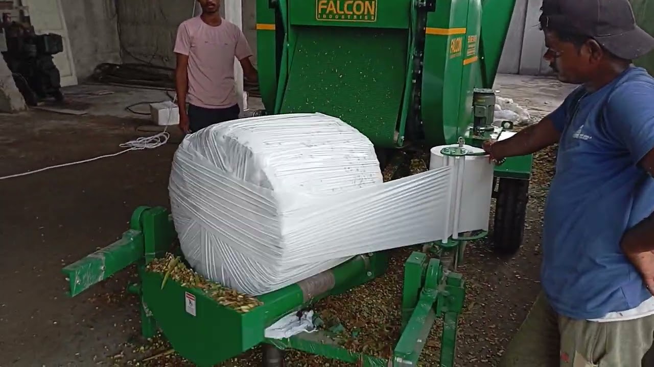 Silage packing machine~ falcon ind~ 9537559535