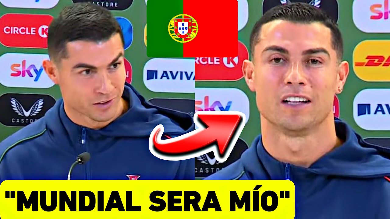 CRISTIANO RONALDO BRUTALES DECLARACIONES EN RUEDA DE PRENSA CON PORTUGAL HOY CR7