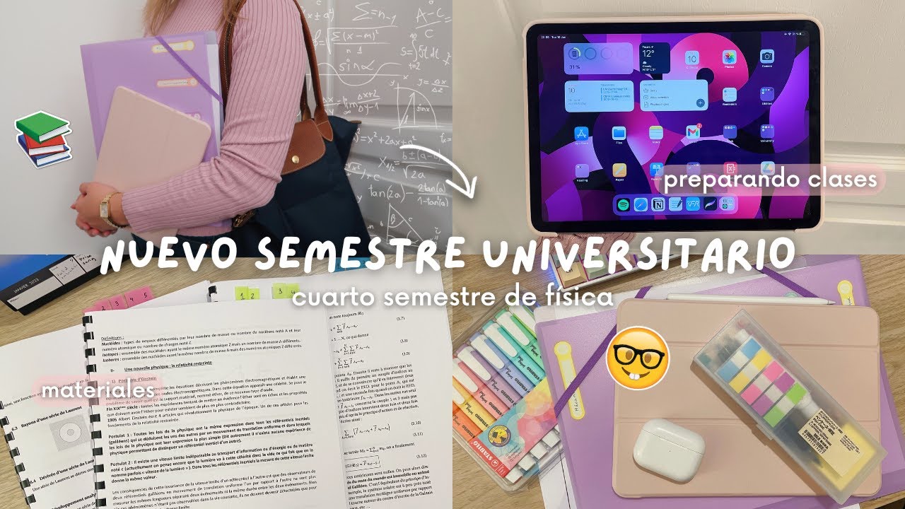 Preparándo un Nuevo Semestre Universitario: Organización Digital, Nuevas Clases, Materiales & Más