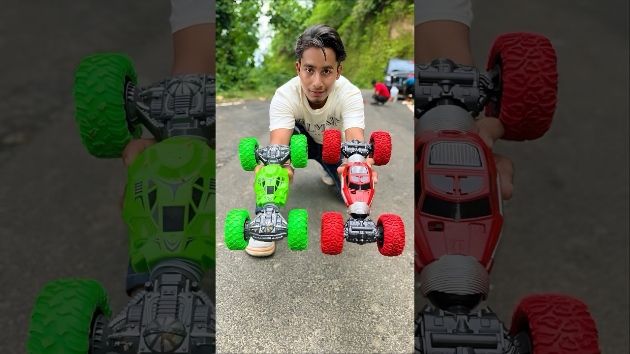 2 Off Road Rock Crawler Remote Control Rc Stunt Car Video