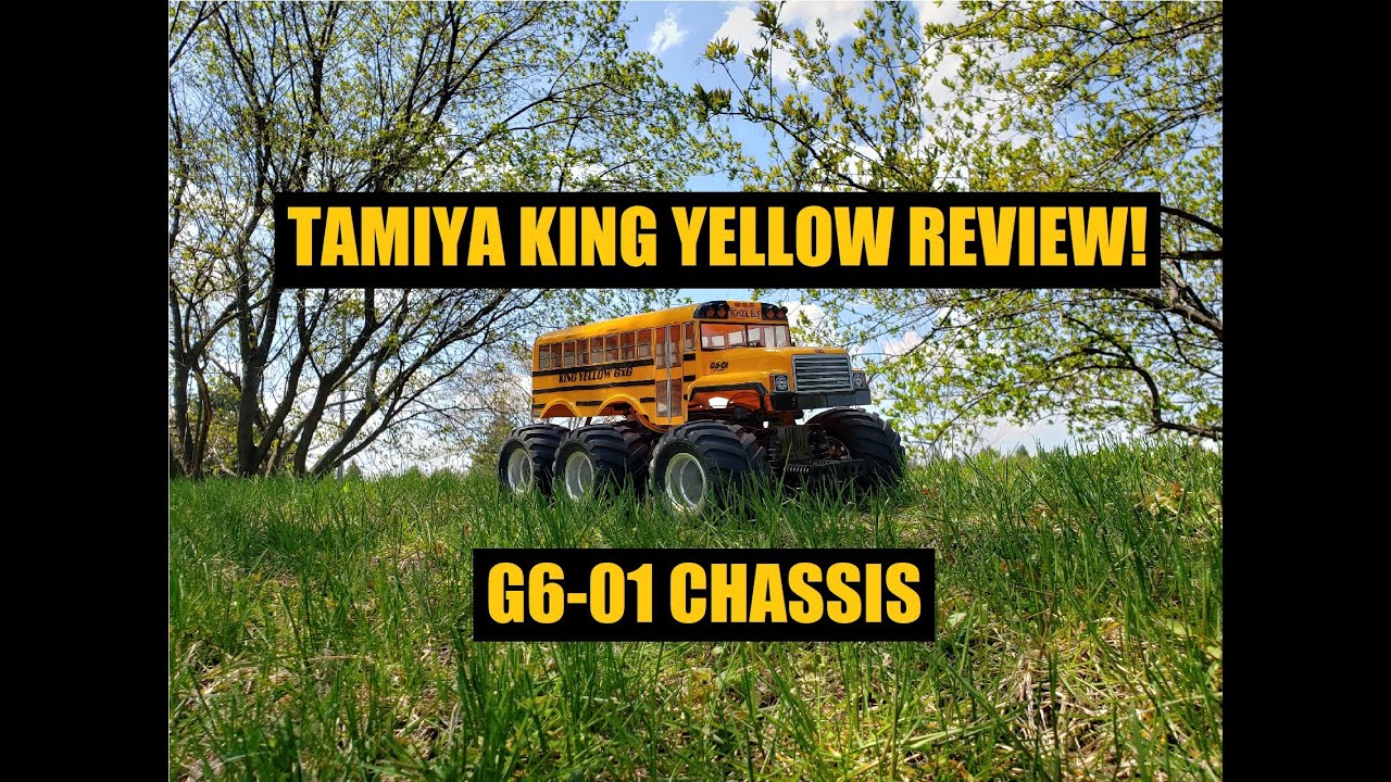 Обзор модели Tamiya King Yellow 6x6 (G6-01).