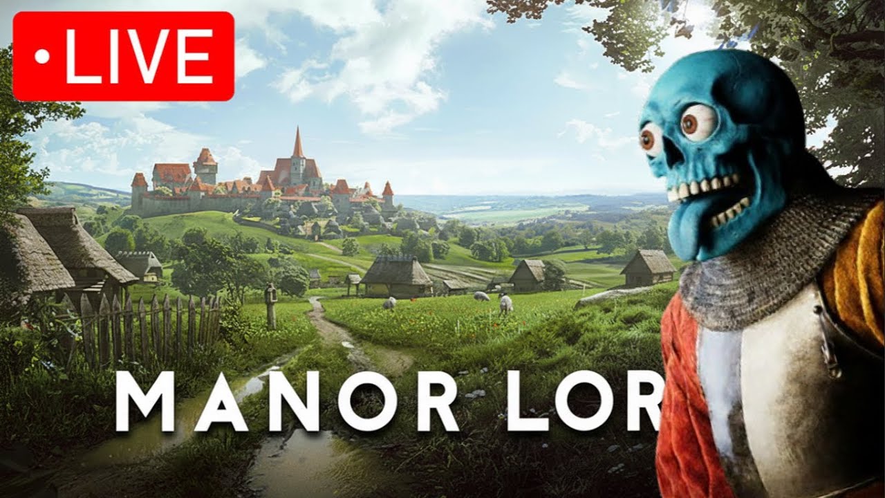 LIVE - Expanding My Village In Manor Lords!