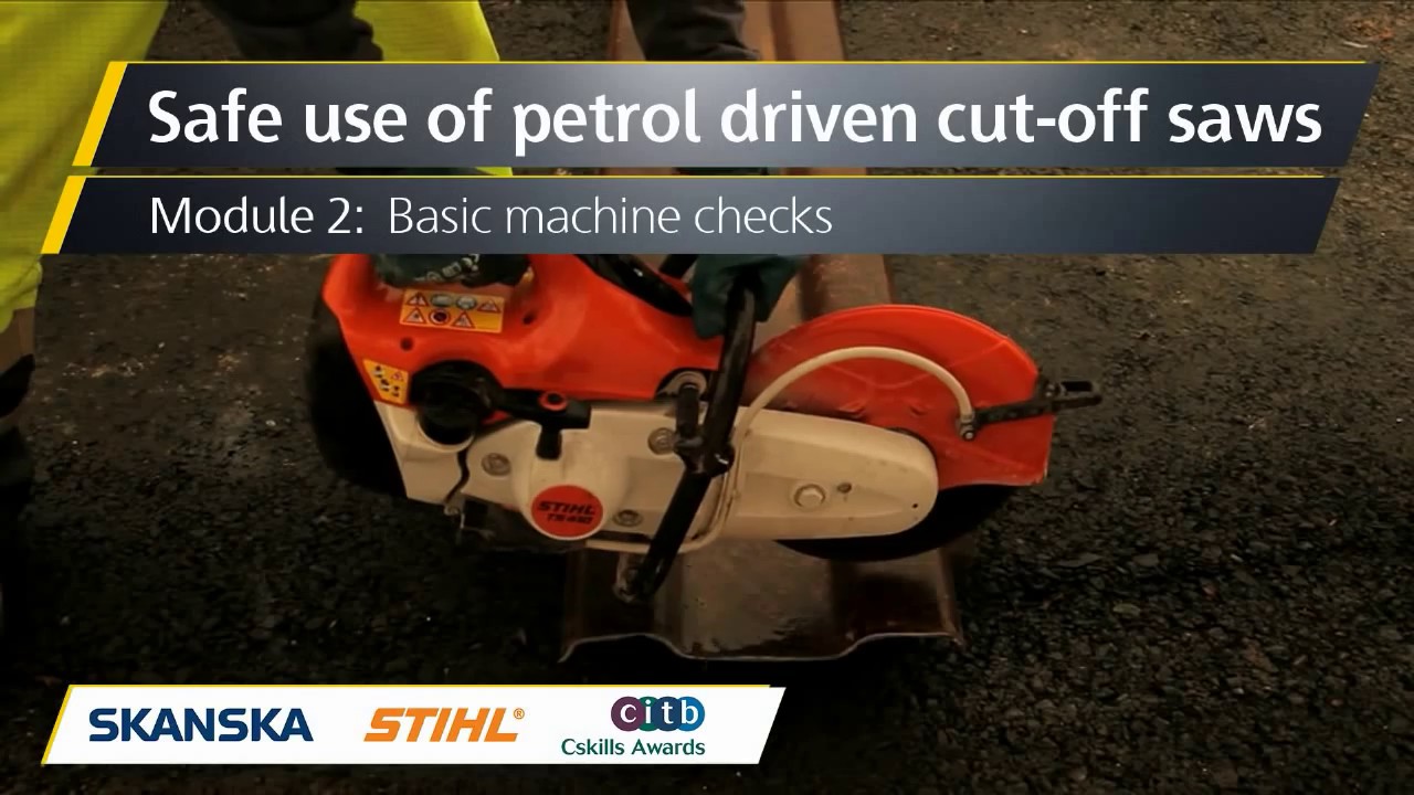 How To Use A Cut Off Saw | STIHL GB