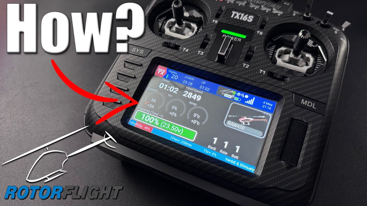 You’re Flying Half-Blind Without This Rotorflight Dashboard