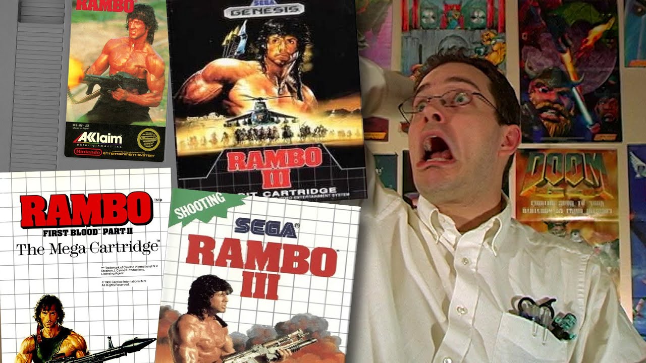 Rambo - NES - Angry Video Game Nerd (AVGN)