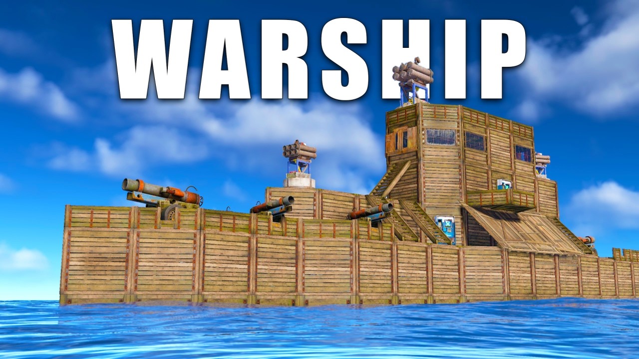 I built the first warship in rust...
