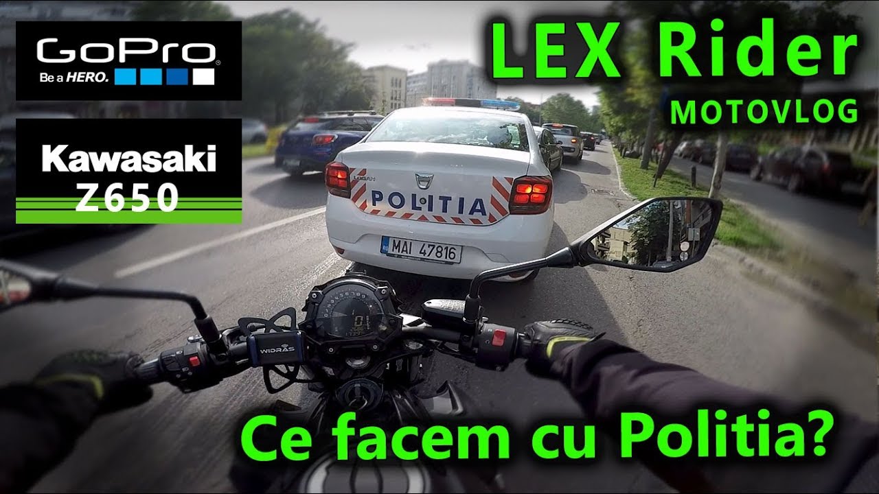 Cu politia ce facem? Cu motocicleta prin trafic - lane splitting si filtering in Bucuresti