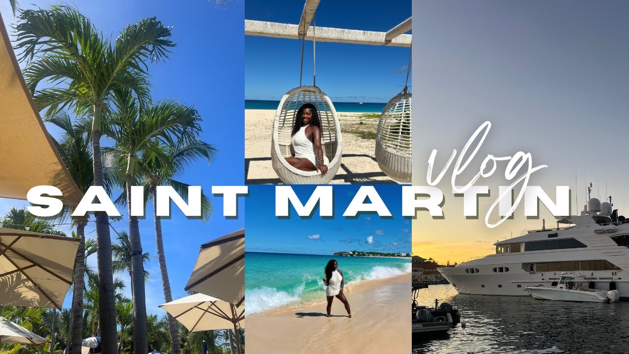 Travel Vlog - Saint Martin, Anguilla + Luxury  Shopping in St. Barth Island | Vlogmas Day 2