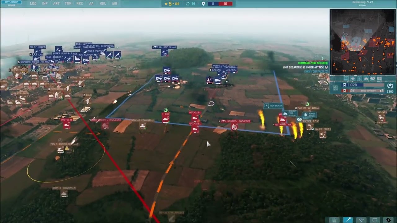 Multiplayer Mondays!!! - WARNO 10v10 on Twin Cities using 35th GV