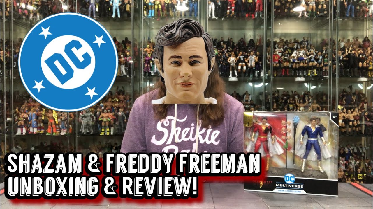 Shazam & Freddy Freeman DC McFarlane Unboxing & Review!