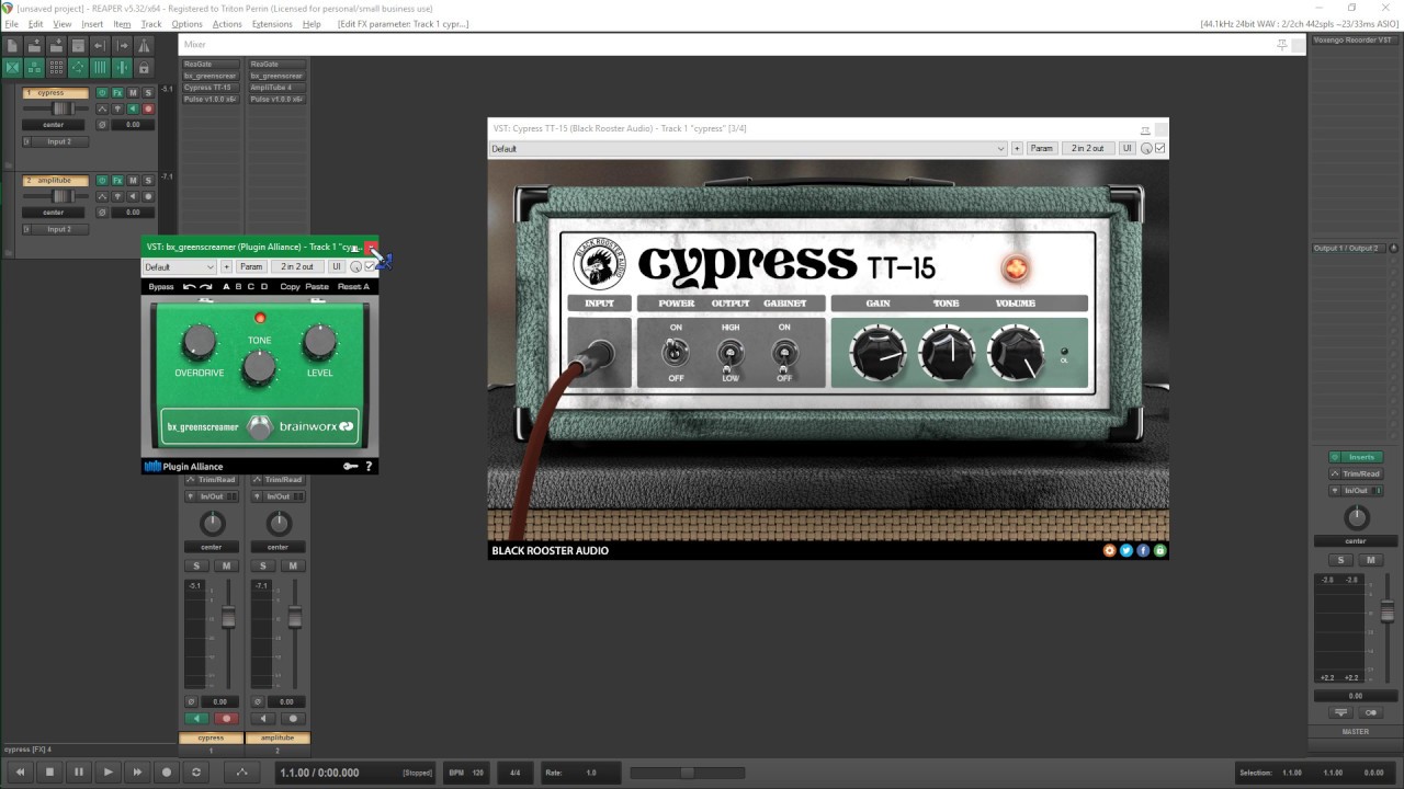 Black Rooster Audio Cypress TT-15 New Free Amp Sim