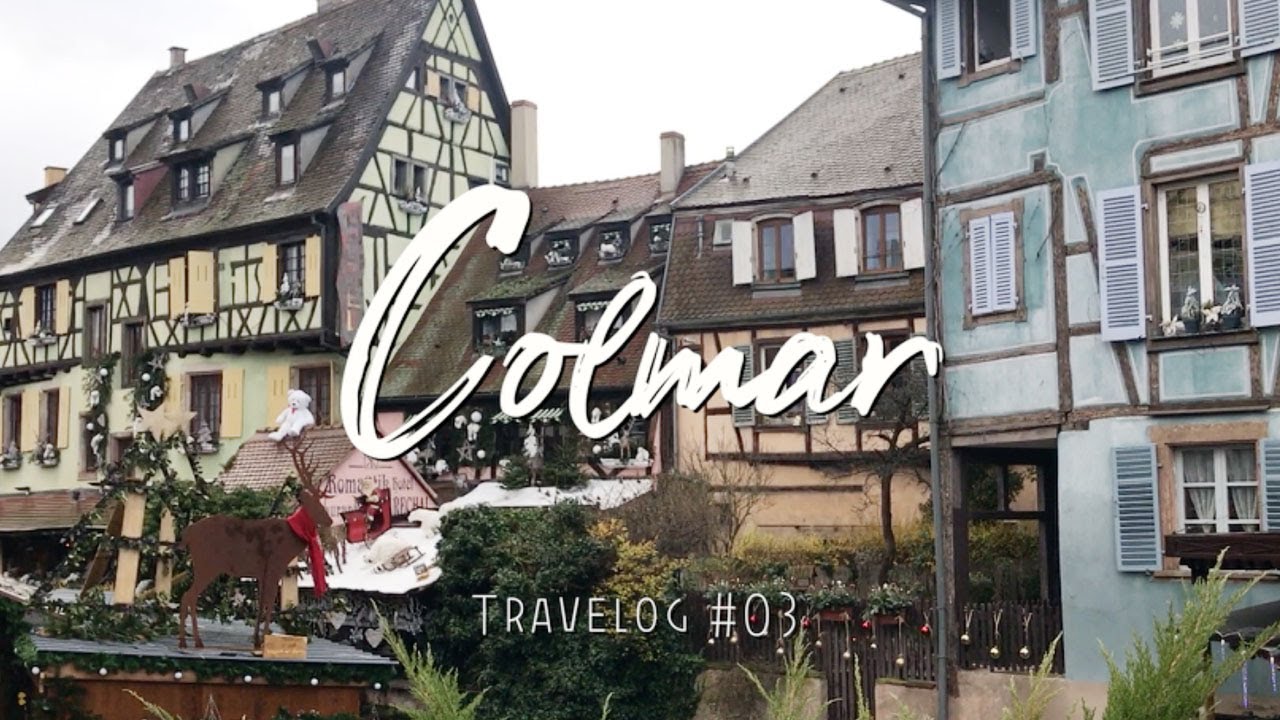 겨울유럽여행 프랑스파리근교 여행브이로그 [Strasbourg+Colmar] 하울의움직이는성 배경지역 콜마르 크리스마스마켓/쇼핑/맛집/크렘브륄레/메종피스테르 3박4일 셋째날 Vlog