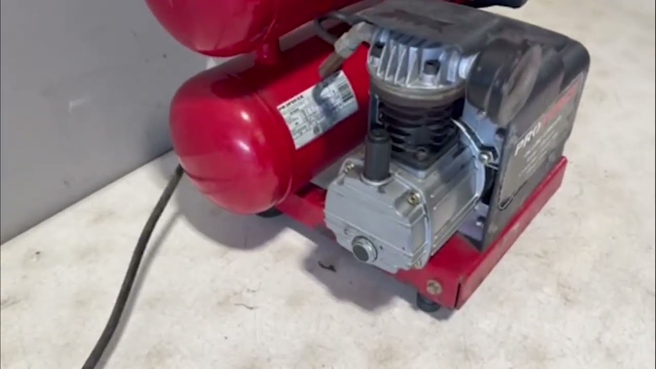 Pro Force Dual Tank Air Compressor