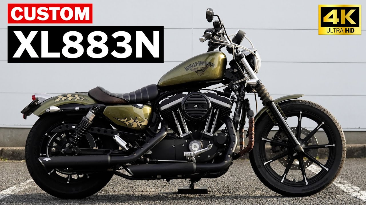 カスタム‼️アイアンXL883N/#harleydavidson #アイアン