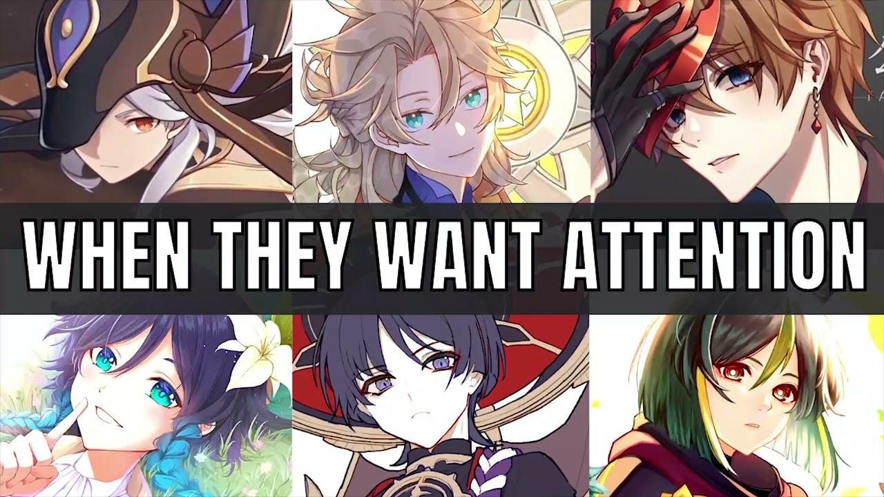 When they want attention - Genshin Impact x listener asmr
