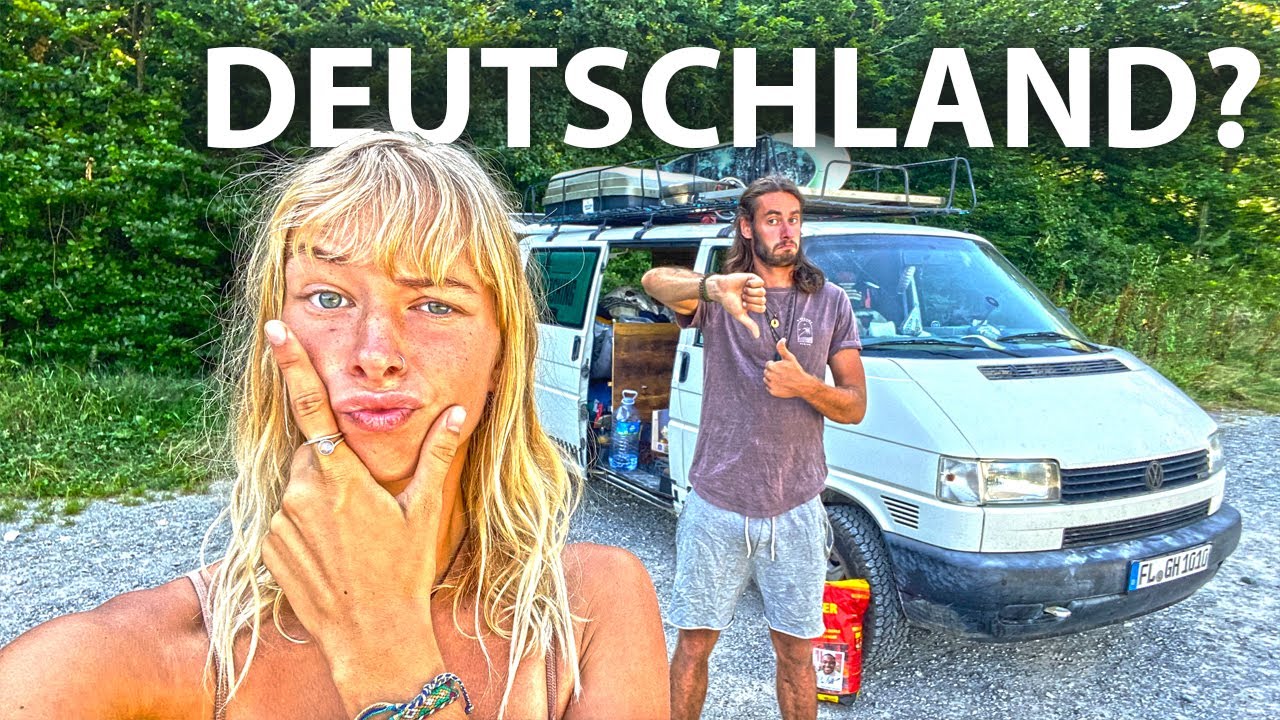 VAN LIFE in Deutschland? Lohnt sich DAS noch? 3 TAGE WILD CAMPEN am schönsten See Deutschlands